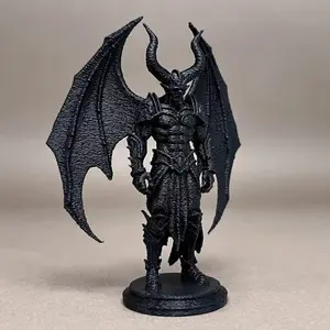 3D Printed Demon Angel Miniature Model, Dark Fantasy Design, Unique Design, Perfect Gift for Gamers, Home Decor Statue, Ornaments, Indoor/outdoor Use, Holiday Decoration