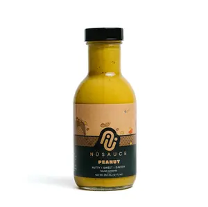 NüSauce Peanut Sauce - Creamy Savory Flavor Boost, Low Cal, No Seed Oils, Low fat
