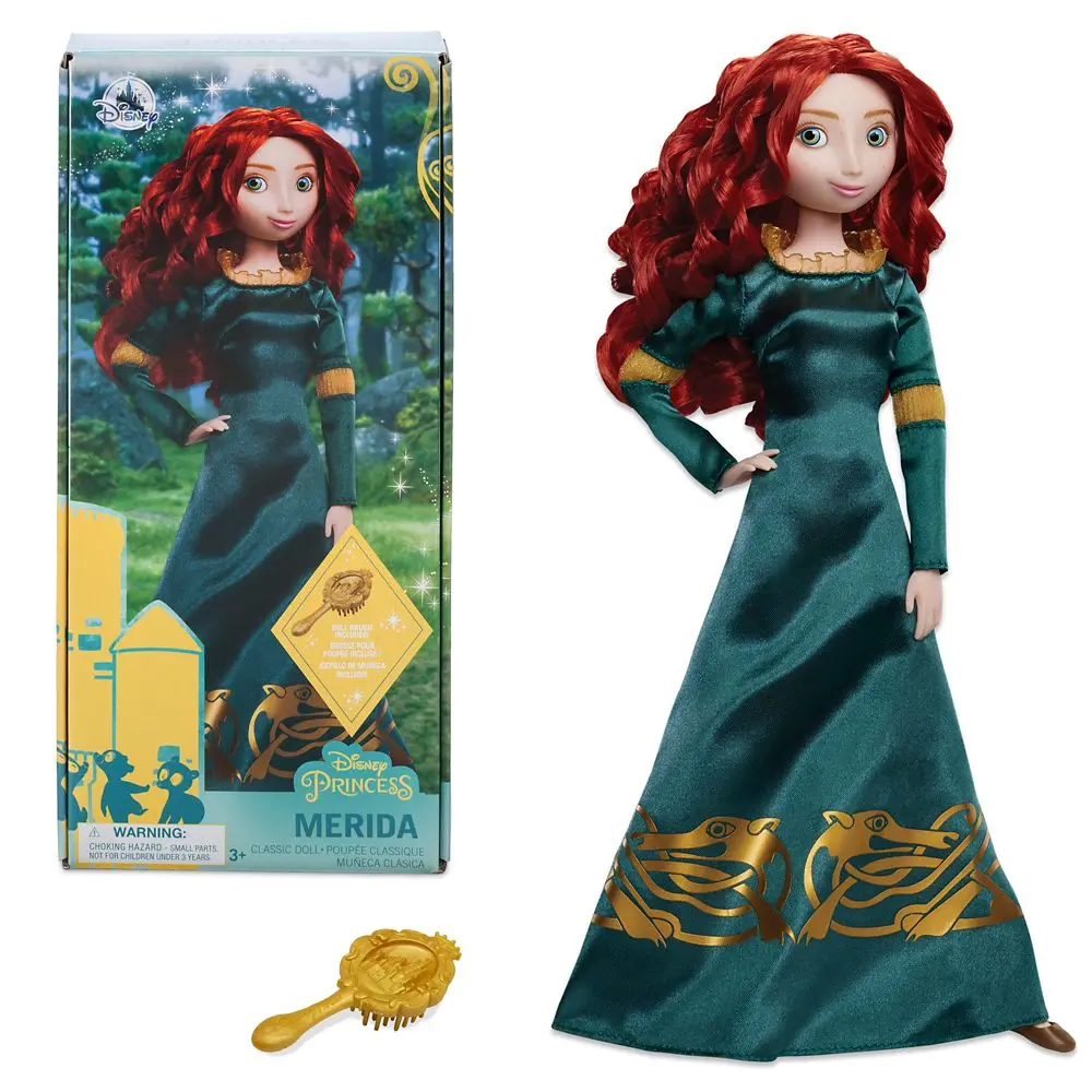 Disney Store Merida Classic Doll – Brave – 11 1/2'' Disney Store Merida Classic Doll – Brave – 11 1/2''