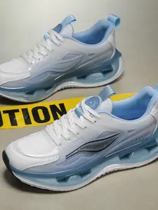 Unisex Breathable Comfort Sports Shoes, Hollow Out Knife Edge Sole Shock Absorption Running Shoes, Lightweight Soft Sole Casual Shoes