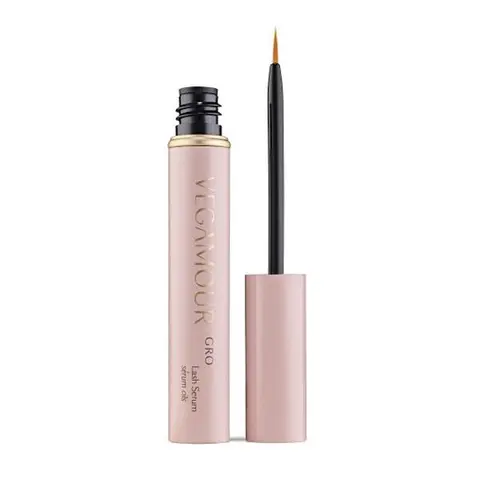 Vegamour GRO Lash Serum – Cruelty-Free, Clinically Proven Lash Growth Formula for Fuller, Longer Lashes with 30 Days Results