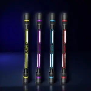 Fidget Spinner Pen, Fidget Gadget for Stress Relief and Anxiety, Non-Slip Grip Writing Tool for Adults and Kids, Focus Training Stationery with Random Colors, Stress Relief Gadgets