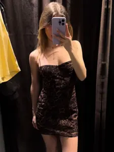 Women's Tulle Leopard Print Slip Dress Women's Dress Summer 2026 Elegant Cocktail Party Dresses Mini Bustier Sleeveless Dress Spaghetti Strap Backless Mesh Dress Sexy Club Streetwear Vestidos
