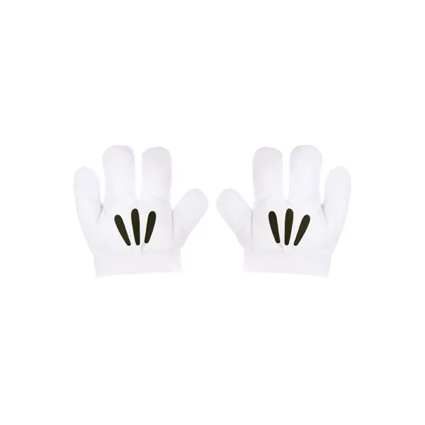 Mickey Mouse Kid's White Gloves