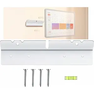 Wall Mount Kit Compatible with Skylight Calendar No-stud, No-drill DIY Installation with 4 Nails & Mini Level Accessories (6.28 x 1.77 Inches)