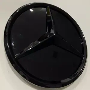 Mercedes Benz A-Class Gloss Black Front Grille Star Badge Emblems New