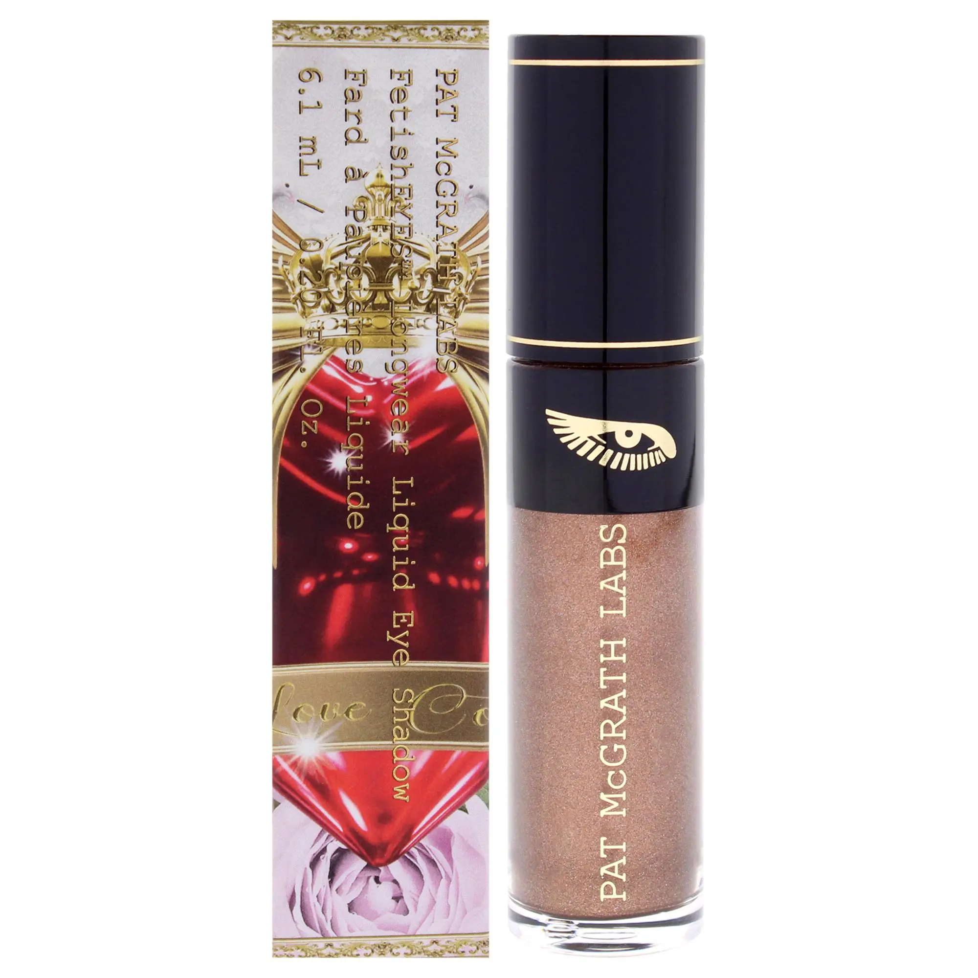 Pat Mcgrath Labs Women's Longwear Liquid Eyeshadow - Platinum Bronze, 0.2 fl oz Lasting Shade Beauty Cosmetic