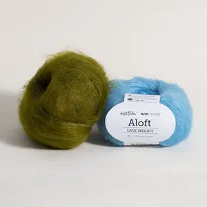 Aloft Super Kid Mohair Yarn | Luxurious Mohair & Silk Blend for Soft, Fluffy Knitting & Crochet Projects