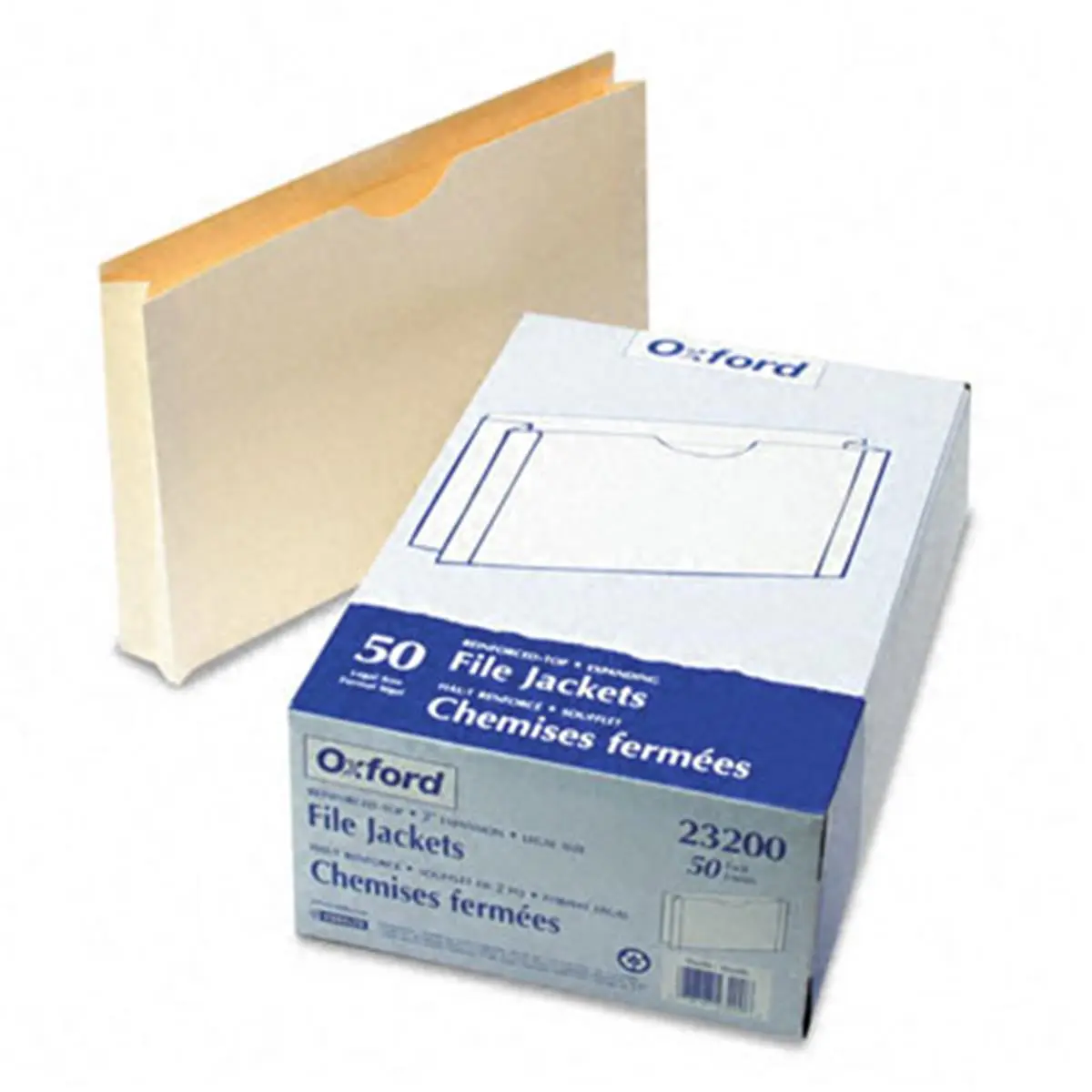 Esselte Pendaflex Expandable File Folder - Double-Ply Thumb-Cut Tabs, 2-Expansion Reinforced Paper Legal Manila Organizer for Filing Cabinet, 11 pt. Stock Accordion Organizer with Durability, 10% Post-Consumer Fiber, 50/Bx