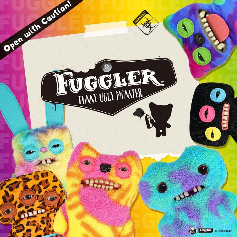 New Fuggler Big Teeth Plush Toy – Ugly-Cute Monster Doll, Ideal Birthday & Holiday Gift for Fans & Collectors