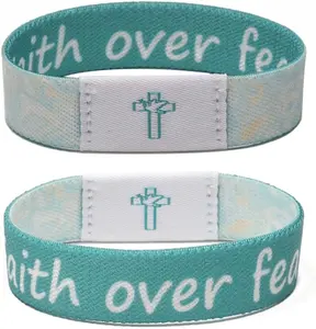 Daily  Verse Bracelet Scan for Men Women, Wearable  Bracelet Christian Scripture Bracelets Catholic Inspirational Religious Faith Gifts