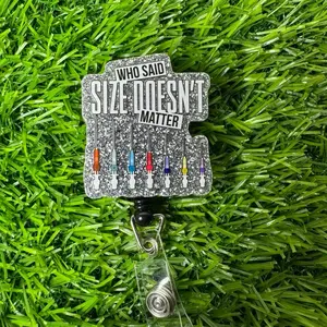 Size doesn't matter  badge Reel