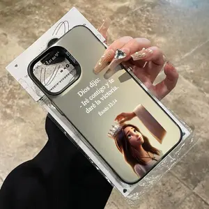 Christian Motivational Quotes Pattern Phone Case for iPhone 17 16 Pro Max 15 Plus 14 13 12 11  Air XR XS Plus E Shockproof Drop Protective Durable PC Smartphone Cover Cellphone Casing