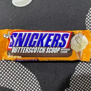 Snickers (Butterscotch Scoop) Exclusive milk chocolate (Limited Edition) Snack Candy