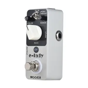 MOOER E-Lady Guitar Effect Pedal, Classic Analog Flanger, Filter, Oscillator, Guitar Pedal with True Bypass