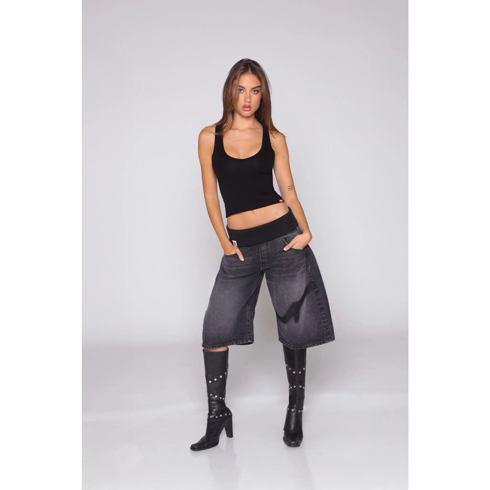 revice vice jean blue crest - TikTok Shop