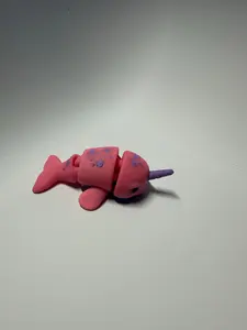 ✨ SparkleSnout Narwhal – The Cutest Little Sea Unicorn ✨