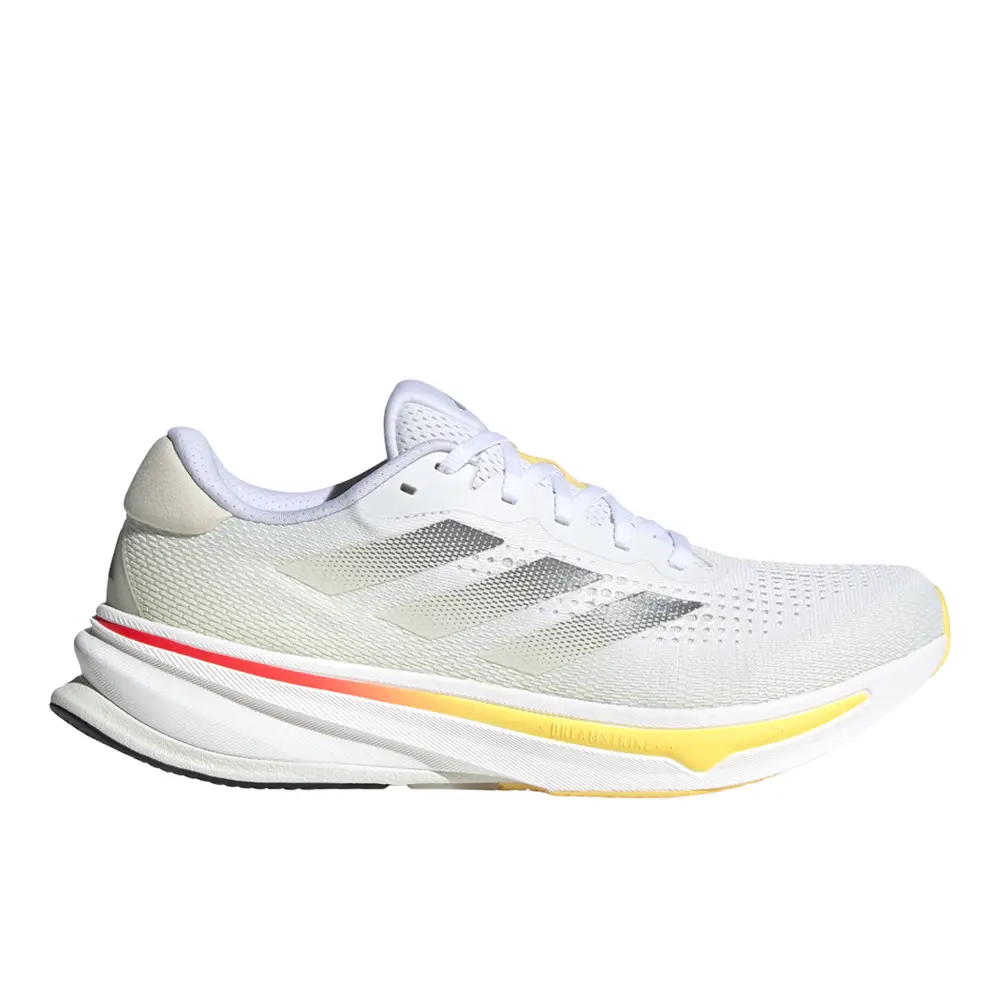 adidas Mens Supernova Rise Running Sneakers Shoes - White adidas Mens Supernova Rise Running Sneakers Shoes - White