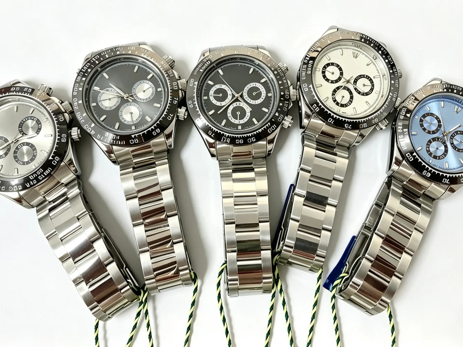 R--A fashionable and adjustable quartz watch made of stainless steel