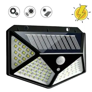 Outdoor Solar Wall Light with Motion Sensor, Touch Control, Easy Installation, No Wiring Needed, Wireless Wall Lights, High Quality Solar Charging Lamp, Solar Outside Lights