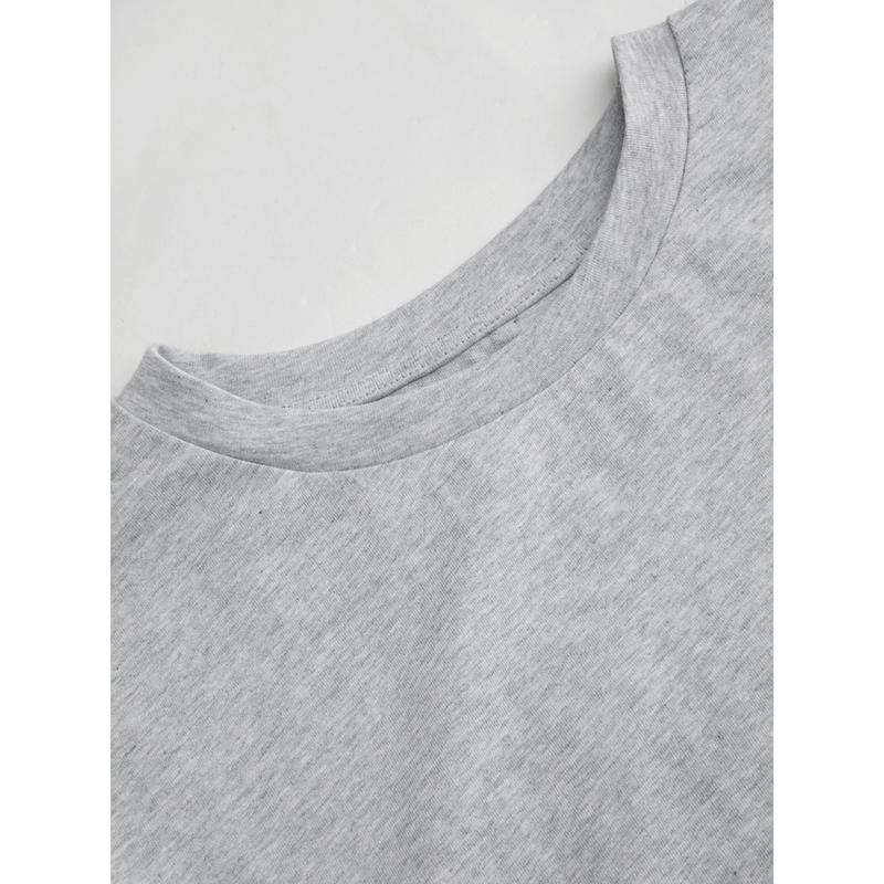 Cider 100% Cotton Round Neckline Tee Cider 100% Cotton Round Neckline Tee