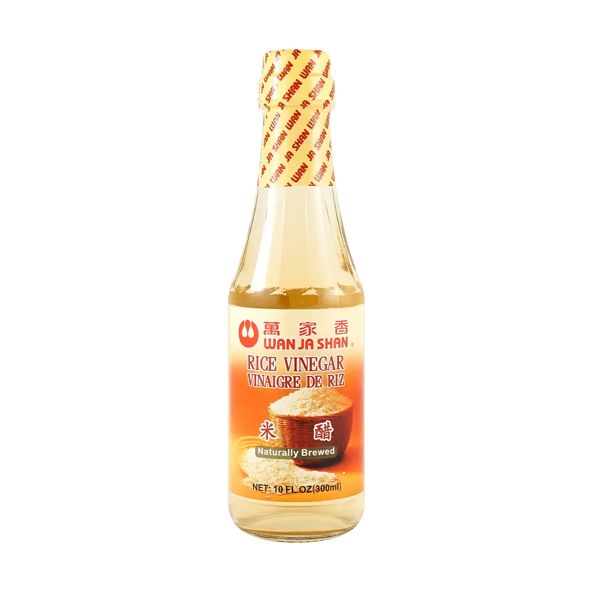Wan Ja Shan Rice Vinegar 300ml - Premium Seasoning for Authentic Asian Cuisine & Marinades