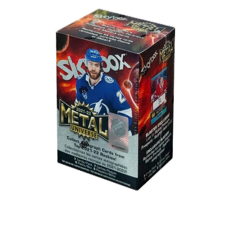 Upper Deck 2021-22 Skybox Metal Universe Hockey 5-Pack Blaster Box Collectible Trading Cards