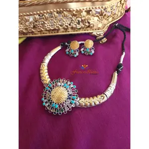 Achyutha hasli necklace set