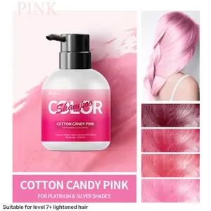 Natural Extracts Color Depositing Shampoo with Shea Butter & Quinoa No Ammonia Semi-Permanent Hair Dye Shampoo for Vibrant Lasting Color