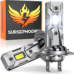 50000LM Super Brighter 1:1 Mini Size 6500K Cool White Light Bulbs for Fog Light Tail Light Off Road Light Pack of 2