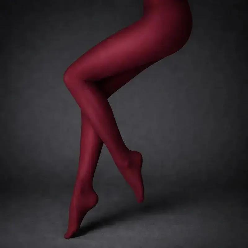 Burgundy Stockings