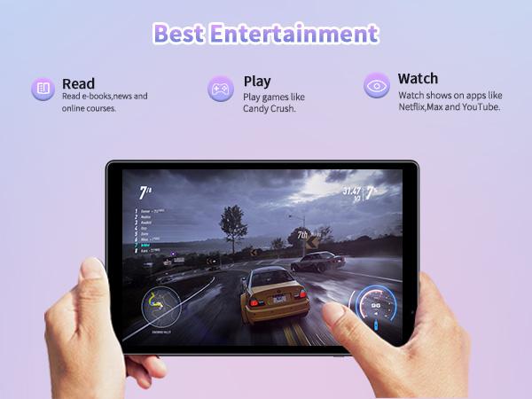 [Spring Glow Up]PRITOM 10” New Tablet with Android 15: 5G WiFi, 12GB(3+9) RAM, 32GB+1TB ROM,6000mAh Battery – Perfect for Work and Play, Upgrade Your Tech, Long-Lasting Power, Versatile Device