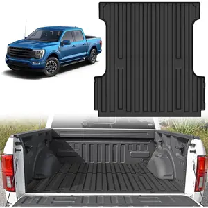 Nilight Truck Bed Mat 5.5FT for 15-25 Ford F150, TPE Anti-Slip Vehicle Cargo Bed Liner Mat for 2015 2016 2017 2018 2019 2020 2021 2022 2023 2024 2025 Ford F-150, All Weather Protection for Your Truck dealsforyoudays