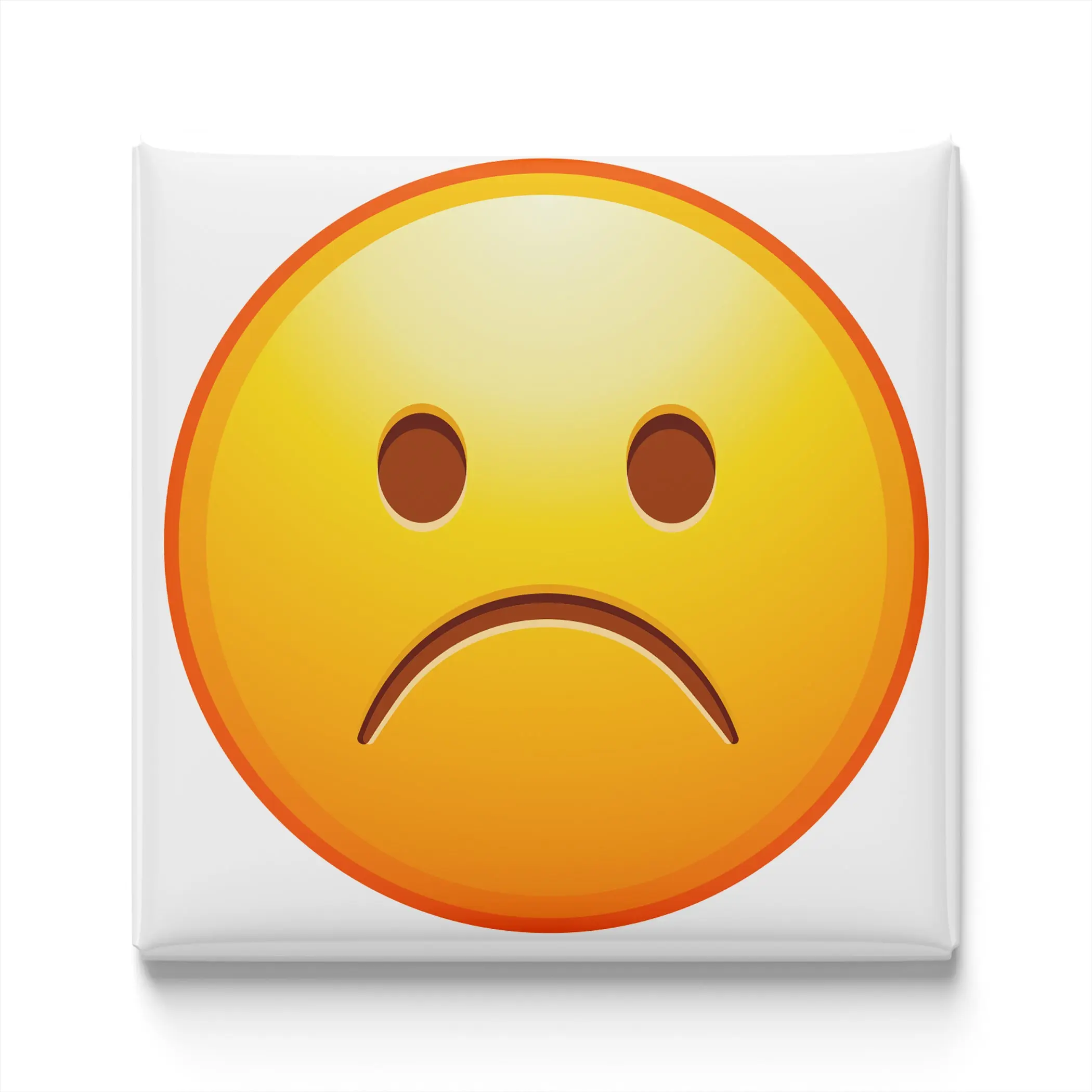 Frowning Face Emoji Magnet