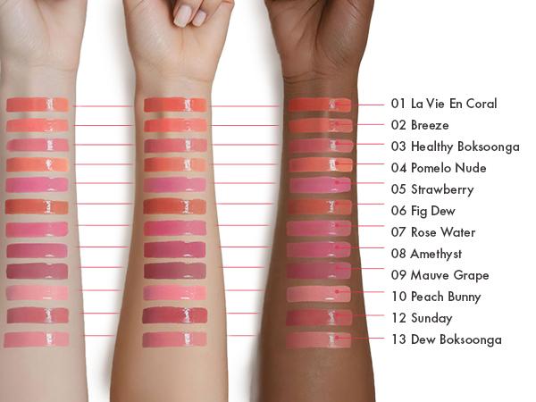 [AMUSE Seoul Official] DEW TINT | 15 Shades, lipstain, lipgloss, glossy, lost-lasting, vegan lip