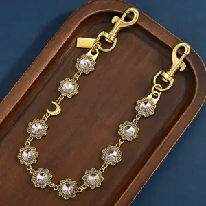 Bag Charm Keychain-purse charms for handbags Bag Extender & Jeans Chain, bag charms for handbags, Purse Accessories For Women(36cm) replacement extension  Purse Accessorie  Crossbody bag, extension chain, tote bag, handbag, bag chain