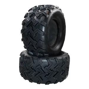 Rugged 4PR Tubeless ATV/UTV All-Terrain Tires – Multipurpose Off-Road Tractor & Farm Implement Tires – Versatile for Four Wheeler, Utility Vehicles, Trail, Mud, Sand – 19x9.50-8, 19x7.00-8, 20x9.50-8