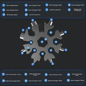 18-in-1 Mini Universal Wrench