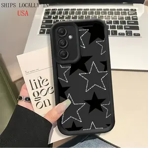 Shadow Five-pointed Star forSamsung Galaxy S25/S24/S23/S22 (S4) – Ultra / Plus / FE / Base Models Compatible