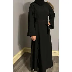 Dubai Abaya (Black) - Women's Muslim Clothing