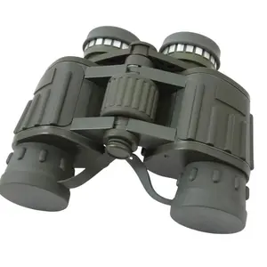 ROTHCO Military Style 8x42 Binoculars 20275 - 8x Magnification 7.5° Field of View Multi-Coated Lenses Adjustable Diopter for Outdoor Adventures with Carrying Case & Lens Cloth