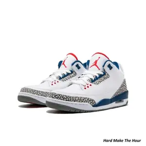 Retro 0g True Blue 2016 Unisex Fashionable Classic Versatile Trendy Comfortable Durable Casual Sports Basketball Shoes