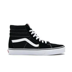 Vans Men's Sk8-Hi Black White Skateboarding Shoes, from StockX