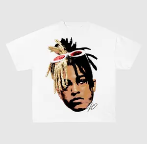 XXXTENTACION BIG FACE T SHIRT | Legendary Rap Icon Tribute | Show Your Love for X with This Bold and Striking Tee