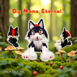 Big Mama Eternal Plush Toy, Cute Husky Animal Doll, Unisex Birthday Gift, Mother's Day Gift, Christmas Gift, Creative and Adorable