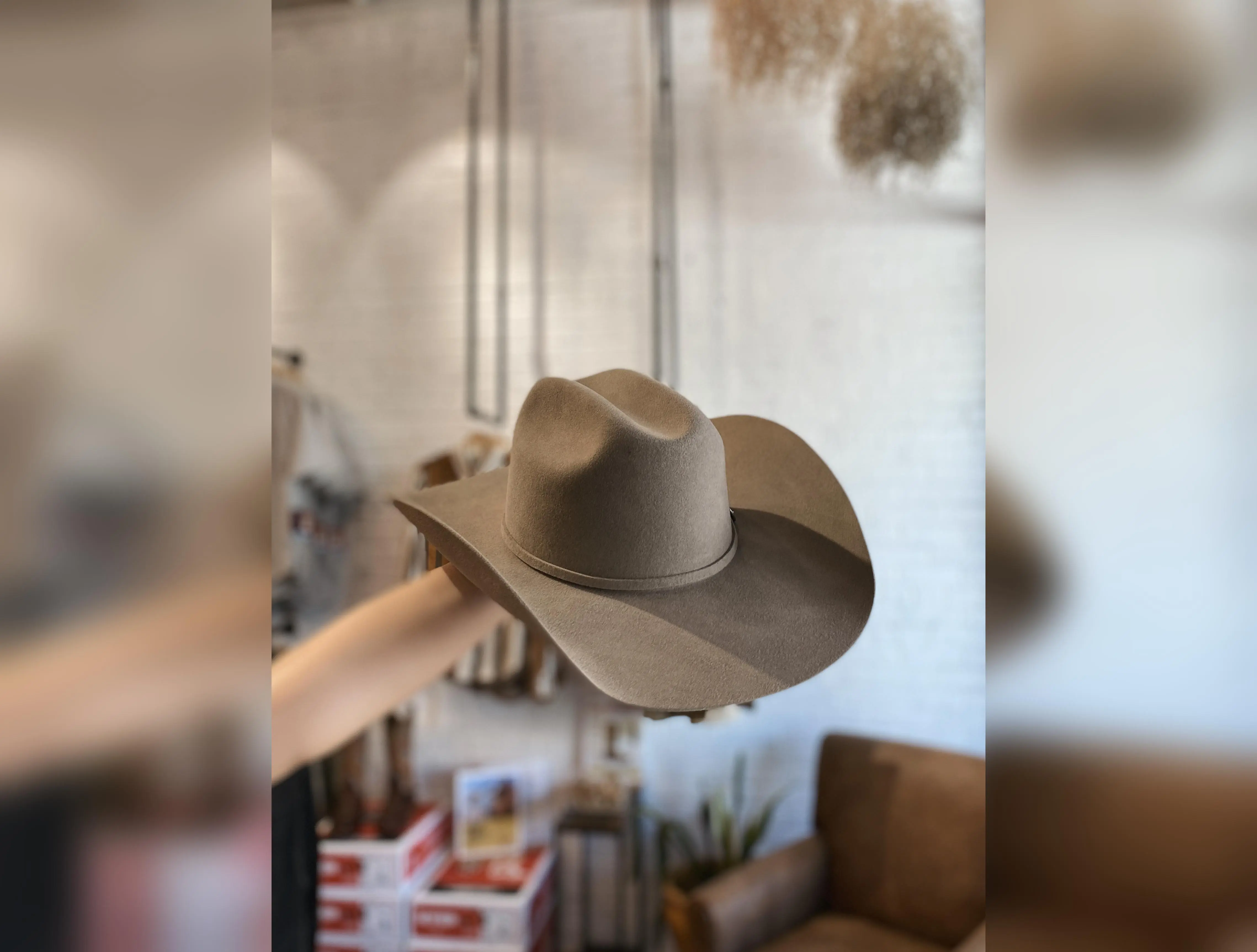 Serratelli Dark Belly 4X Fur Felt Cowboy Hat
