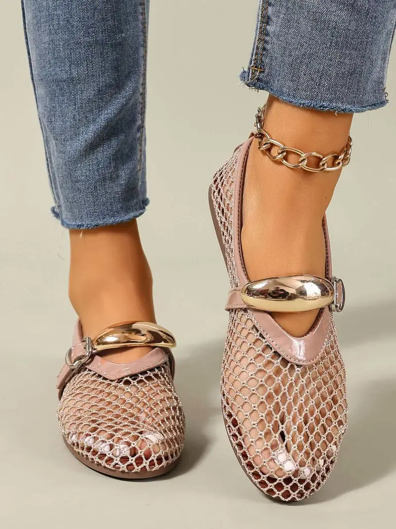 mesh mary jane shoes - TikTok Shop