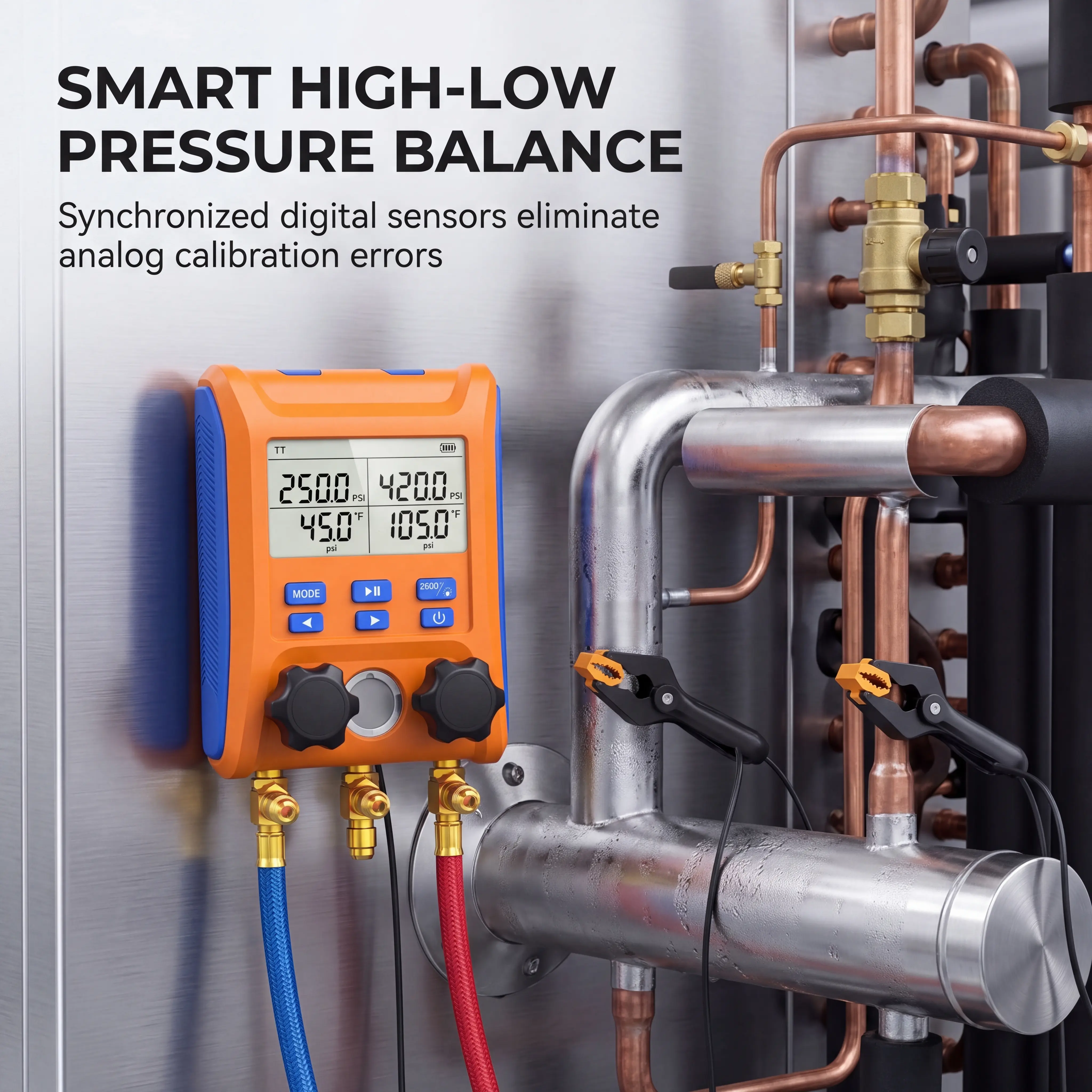 LMG-10Plus Superheat and Subcooling Digital Manifold Gauge
