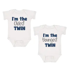 Twin  Matching Onesie, Baby Coming Home Bodysuit, Twins Friends Newborn Outfit