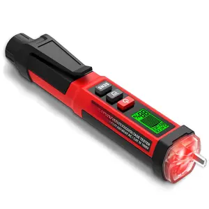 Non-Contact  Tester Pen, Dual Range AC 12V/70V-1000V Electrical Tester with LCD Display,  IV 1000V, Signal Percentage, Buzzer , Live Wire Detector and Breakpoint Finder